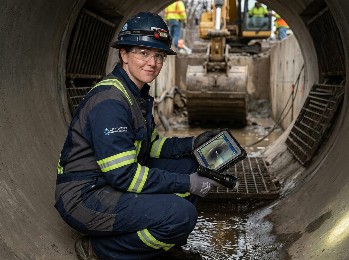 Sewer Line Inspection & Replacement in Honey Grove